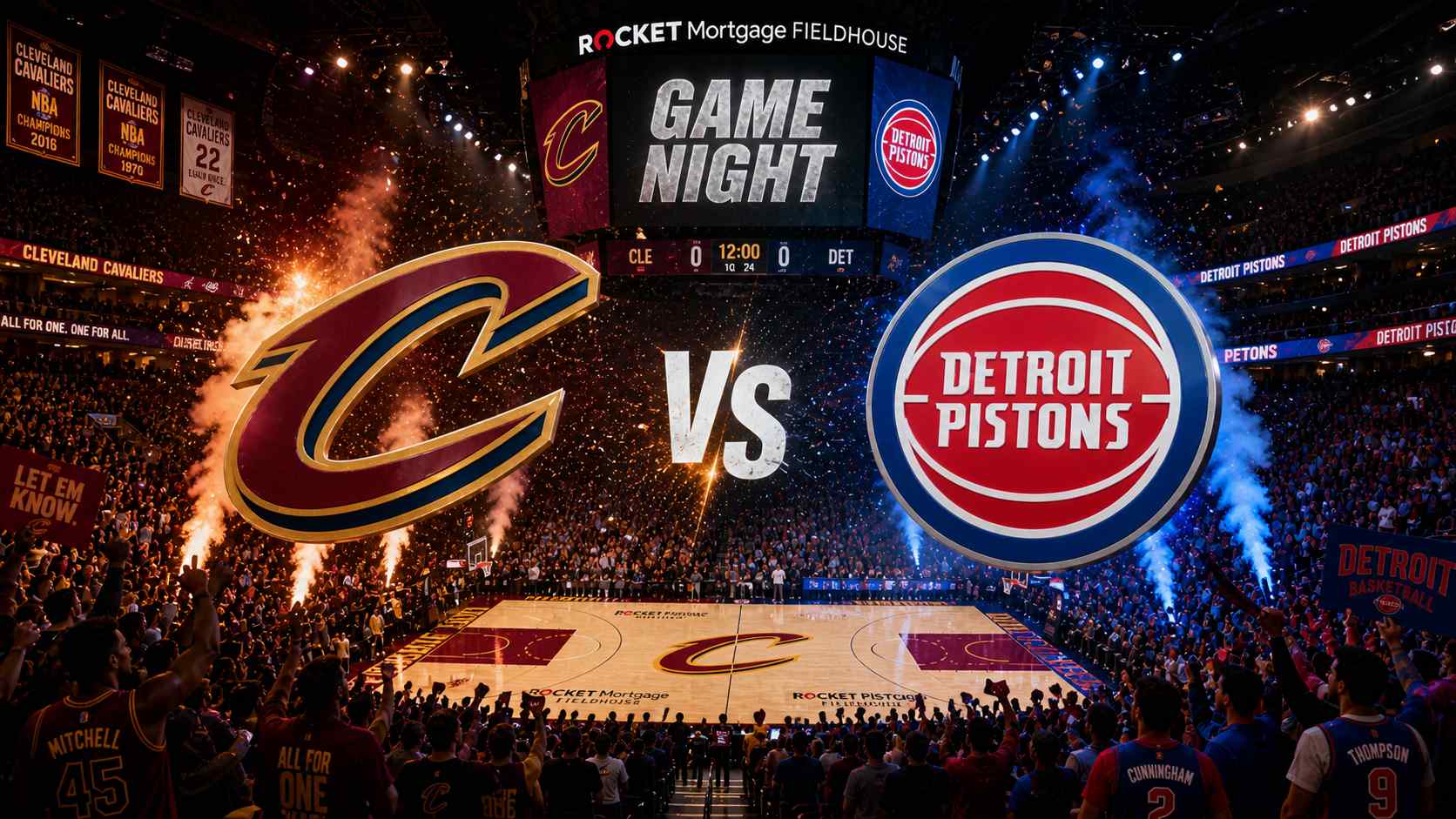 detroit pistons vs cleveland cavaliers
