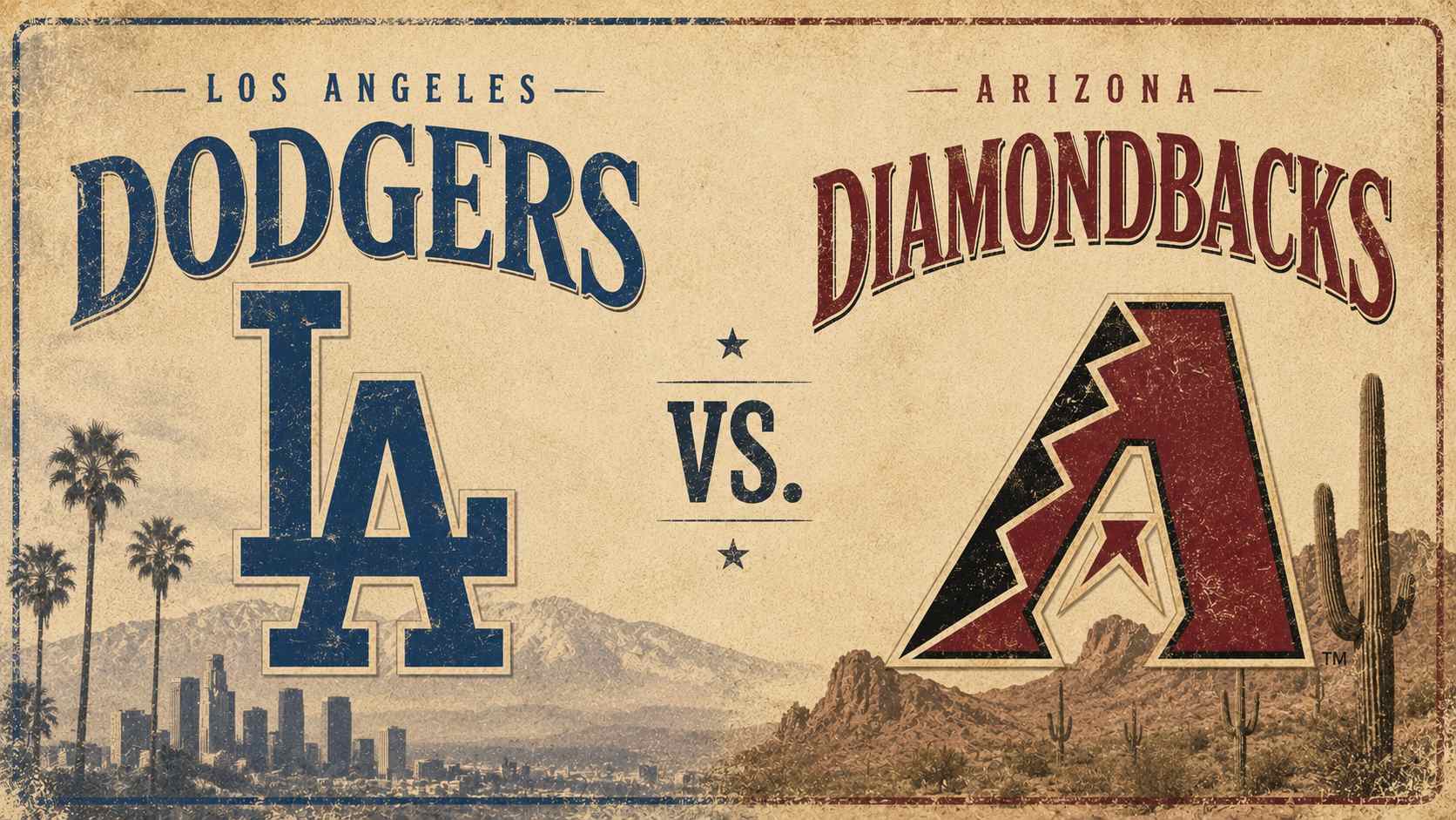 los angeles dodgers vs arizona diamondbacks